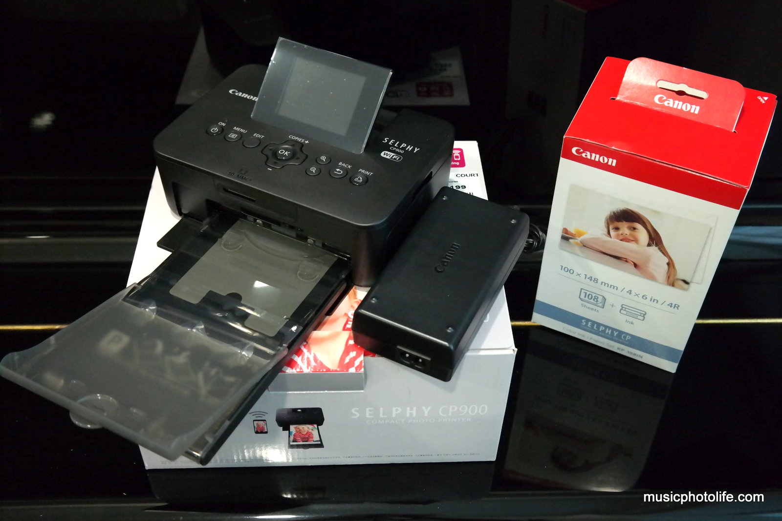 Canon SELPHY CP900 Wi-Fi対応♡ Canon SELPHY CP900 Black Wireless